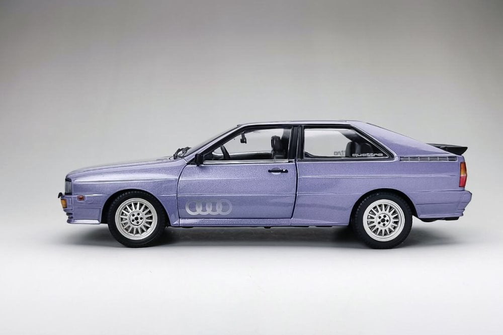 ミニカー AUDI QUATTRO COUPE 1/18 SUN STAR 1983 Audi Quattro Coupe, Purple - Sun Star 4163 - 1/18 scale