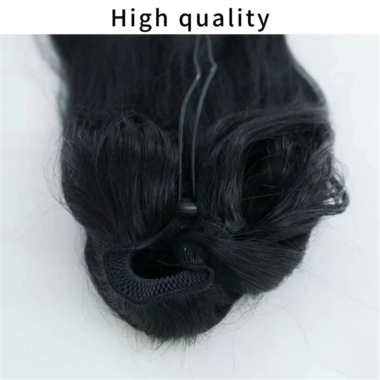 Body Wave Human Hair Ponytail Extensions for Women Clip in Drawstring Ponytail Hair Extensions