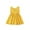 Yellow, variant on Utlike Girls Dresses Casual Princess Children Kids Sleeveless Cotton Floral Party Summer Dress Dress&Skirt Girls Easy Care Play Sundress Size 6 Years-7 Years