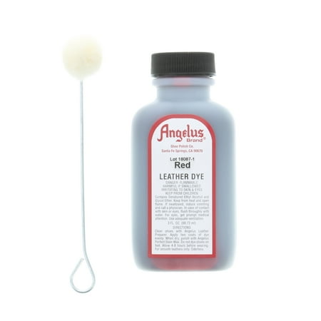 UPC: 0086366500644 | Angelus® Leather Dye  3 oz. Red