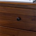 thumbnail image 6 of Walker Edison Solid Wood 4-Drawers Vertical Dresser Solid Pine Wood Walnut, 6 of 18