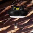 thumbnail image 3 of Linterna solar de emergencia recargable por USB para acampar, 2000 mAh, portátil, ideal para acampar al aire libre, mercado nocturno, cortes de energía, 3 of 8
