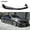 Modern Steel Metallic & Glossy Black, variant on Front Lip Compatible with 2021-2022 Honda Accord, ACR Style JDM Air Dam Lower Chin Bumper Splitter Protection Body Kit Fits for 4-Door Sedan 2021 2022 (Modern Steel Metallic & Glossy Black NH-797M)