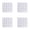 White1, variant on PPKVUFD 1Pcs Fuse Beads Boards, 2.6mm Fuse Beads Boards, Clear Plastic Pegboards for Craft Beads