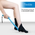 thumbnail image 3 of RMS Compression Stocking or Sock Aid for Removing Socks or Light to Medium Compression Hosiery for Men or Women with Arthritis or Limited Mobility (Blue), 3 of 4