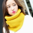 thumbnail image 4 of SPRING PARK Fall Winter Womens Knit Infinity Scarf Circle Loop Neckerchief Warm Fashion Thick Ribbed Scarf, 4 of 6