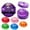 Random 1-Style D, variant on Halloween Spooky Ghost Dumpling, Dumplings Squish with Steamer Stress Balls Stress Relief Fidget Sensory for Holiday & Birthday Gifts