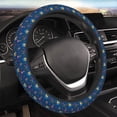 thumbnail image 5 of Kdxio Dogs Riding Skateboard Print Elastic Stretch Steering Wheel Cover,Auto Steering Wheel Cover,15 Inch Anti-Slip,Warm in Winter and Cool in Summer,Fit Suvs,Vans Cars,Trucks, 5 of 7