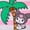 Hello Kitty, variant on Licensed Character Family Sized Beach Towel, 72"x84"