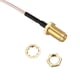 thumbnail image 4 of Paquete de 12 RF Mini U.FL (IPEX / IPX) Mini PCI una RP-SMA Antena Pigtail Hembra Wi-Fi Coaxial RG-178 Cable de Baja PéRdida (4 Pulgadas (10 Cm), 4 of 8