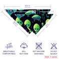 thumbnail image 2 of Alien Pack of Two Breathable Chiffon Yarn Dog Bandanas, Set of 2 Lightweight Pet Collars for Small and Medium Dogs, 16x16x22.8in and 20.9x20.9x30in Sizes, 2 of 5
