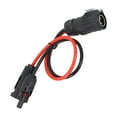 thumbnail image 3 of LP-20 2 Pin 2P Aviation Hella Plug Solar Panel Battery Power 10AWG Adapter Cable, 3 of 10