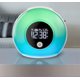 thumbnail image 3 of Despertador con luz para despertar con altavoz Bluetooth, luz nocturna colorida, alarma digital para dormitorios-luz para despertar fiesta Bluetooth, 3 of 5