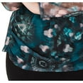 thumbnail image 3 of I.N.C Womens Mock-Neck Puff-Sleeve Pullover Blouse, Black, Plus Size, 3X, 3 of 3