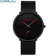 thumbnail image 6 of Crrju watch men Top Brand Luxury Quartz watch Casual quartz watch stainless steel Mesh strap ultra thin clock male Relog, 6 of 6