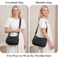 thumbnail image 5 of KXF Womens Nylon Crossbody Bag Large Capacity  Shoulder Handbag Messenger Bag Travel Satchel Purse, 5 of 8