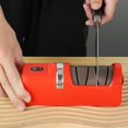 thumbnail image 1 of Feltree Wireless Electric Knife Sharpener Rechargeable Automatic Compact with 3 Adjustable Levels Anti-Slip Base for Kitchen Chef Knives Multi-Function Tool, 1 of 7