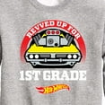 thumbnail image 3 of Hot Wheels - Revved Up For 1st Grade - Youth Crewneck Fleece Sweatshirt, 3 of 5