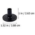 thumbnail image 2 of HORIALENCE 8Pcs Black Plastic Cymbal Stand Sleeve Set Drum Parts for Cymbal Damage Prevention, 2 of 8