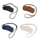 thumbnail image 3 of Guardurnaity Estuche de cuero para gafas de sol, estuche delgado hecho a mano para gafas, bolsa de cuero sintético suave para gafas de sol Cadenas y cordones para anteojos D, 3 of 6