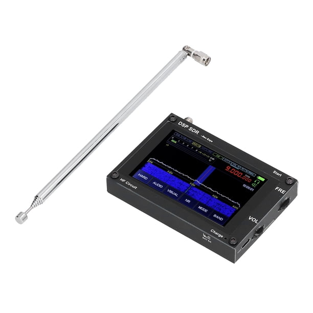 Receptores De Radio DSP, Pantalla Táctil De 3,5 Pulgadas Sonido Agradable Receptor De Radio SDR 50KHz-2GHz 0.3μV Sensibilidad Con Antena Para CAT Para Audio Para IQ ANGGREK SDR Receiver