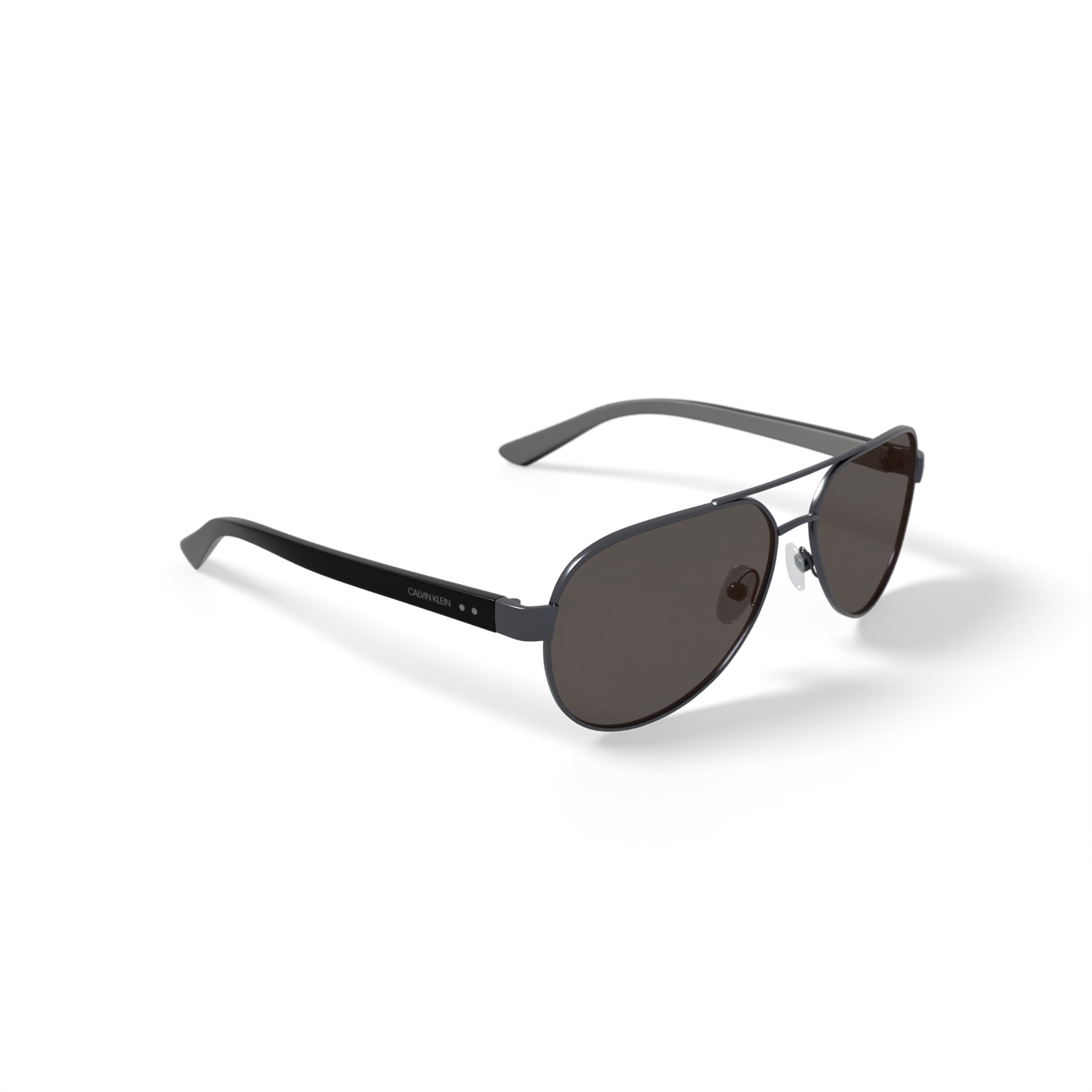 Calvin Klein Unisex Rx'able Fashion Sunglasses, CK19300SG, Gunmetal, 59-13-140, with Case