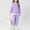 Purple, variant on OGLCCG Girls 2 Piece Athletic Outfits Casual Long Sleeve Fleece Pullover Sweatshirt and Sweatpants Set Casual Novelty Tracksuit 4-16 Years