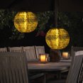 thumbnail image 3 of Linterna LED pintada con energía solar Iluminación colgante para jardín impermeable al aire libre (B) Lamparas Tmvgtek Para estrenar, 3 of 9