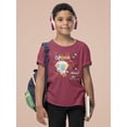 thumbnail image 2 of Astronaut Elephant Outer Space T-Shirt Juniors -Image by Shutterstock,  Large, 2 of 4