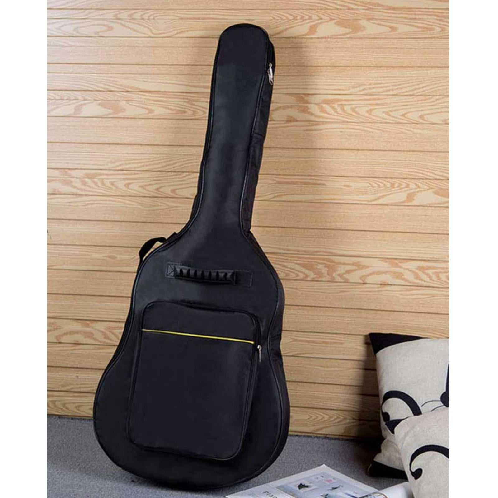 LeeQinersw Lightweight Waterproof Travel 41'' inch Guitar Case Oxford Cloth Padded Shoulder