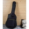 thumbnail image 3 of Funda de guitarra perfecl para guitarra acústica/eléctrica de 41 pulgadas gruesa acolchada impermeable, 3 of 8