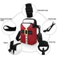 thumbnail image 5 of HELLHERO Santa (Bag Only) Shoulder Bag Polyester, Women Adjustable Shoulder Strap 2 Zippers Messenger Bag, Leakproof, 5 of 7