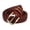 Brown, variant on Braided Faux Leather Belt for Women Men: Vintage Woven Belt for Casual Jeans with Solid Strap Single Prong Buckle