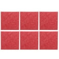 thumbnail image 2 of 6Pcs SoundAbsorbing Board Acoustic Polyester Fiber Soundproof Fireproof Silencer Panels(Red ), 2 of 8