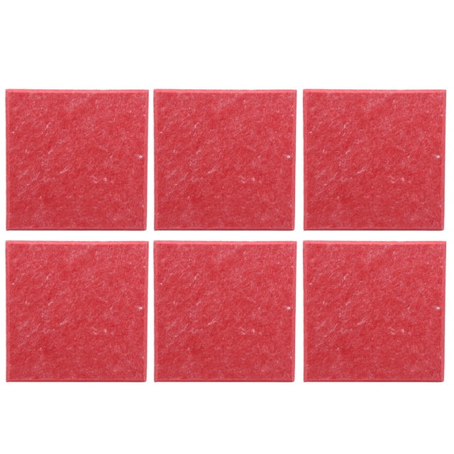 6Pcs Acoustic Panels, Acoustic Absorption Panels, Polyester Fiber Soundproof Panels, Sound Absorbing Acoustic Panels