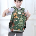 thumbnail image 6 of FORMRS School Backpack 17" Student Travel Bag with Laptop Compartment, Brown Christmas Gingerbread, 6 of 7
