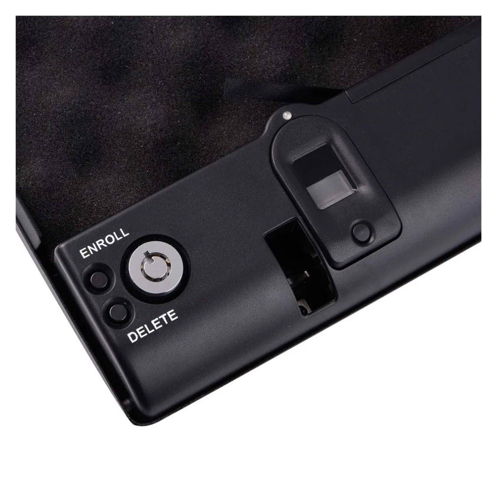 Fingerprint Safe Box , Mini Solid Steel Security , Key Valuables Jewelry Box ,House, Apartment, Office Key Storage