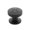 Matte Black, variant on Schaub And Company 210-26 Northport 1-3/8" Contemporary Industrial Round Cross Cabinet