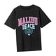 thumbnail image 4 of Camiseta de manga corta para mujer, camiseta de moda con cuello redondo para compras deportivas SG, 4 of 8
