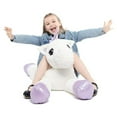 thumbnail image 6 of MorisMos Giant Unicorn Stuffed Animal 43'' Soft Big Unicorn Plush Toy, 6 of 8