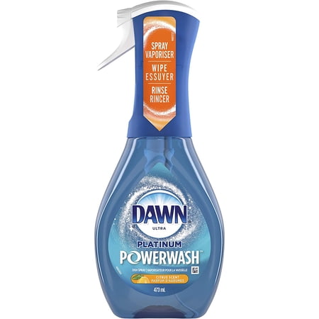 Dawn 40657 Platinum Powerwash Dish Soap Spray, Citrus Scent 16 Fl Oz (Pack of 1)