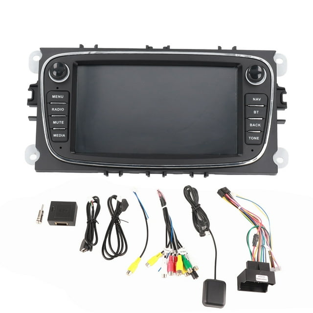 Reproductor multimedia MP3 para radio de coche 2Din Quad Core 1+16G para Android para IOS de repuesto para Ford -2013 Jadeshay A
