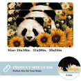 thumbnail image 2 of Panda Polyester Non-Slip Machine Washable Outdoor Floor Rug Chair Rugs Bath Rugs, 2 of 6