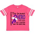 thumbnail image 3 of Inktastic Alzheimer's Disease Bravest Hero I Ever Knew 1 Boys or Girls Toddler T-Shirt, 3 of 5