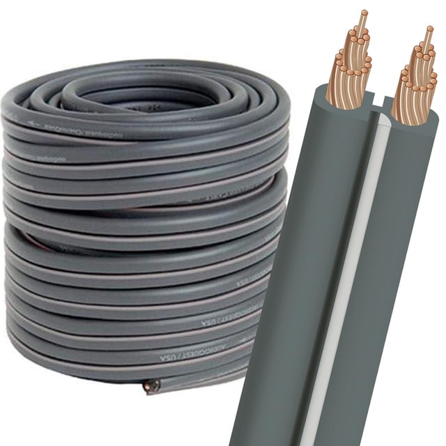Cable de altavoz AudioQuest G-2 16 AWG 9,14 m, chaqueta gris