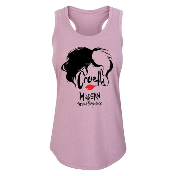 Disney's Cruella - Cruella Modern Masterpiece - Women's Racerback Tank Top