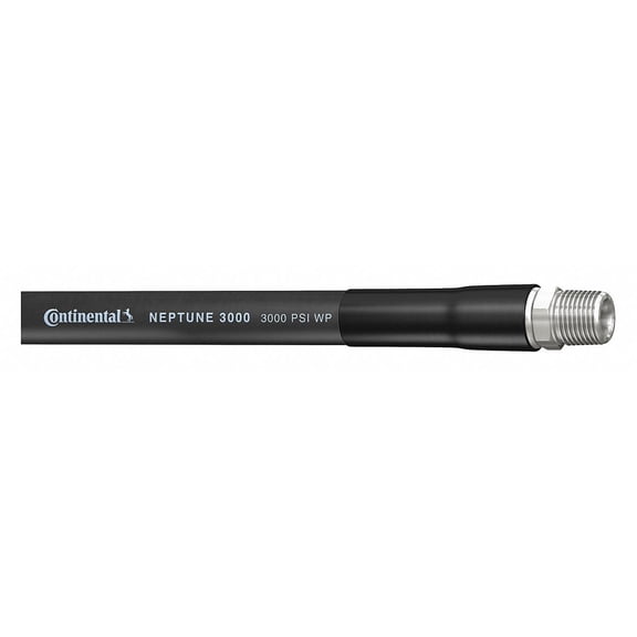 Continental Pressure Washer Hose,1/2" ID x 50 ft.