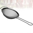 thumbnail image 2 of 1pc Stainless Steel Strainer Sieve Sloping Grain Wide Kitchen Gagdet for Home (Black), 2 of 3