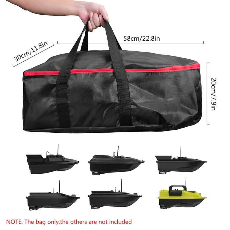 Tomfoto Carry Bag for Bait Boat Water Repellent Fishing Boat Storage Bag