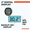 thumbnail image 3 of Sylvania Plus Portable Tire Inflator with Digital Display and LED Work Light, 3 of 8